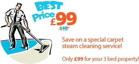 Best Price for Steam Carpet Cleaning
