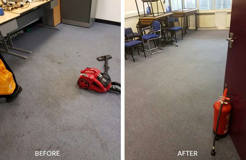 floor clean EC1 office carpet cleaning